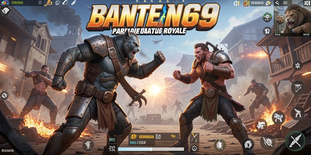 Tampilan gameplay BANTENG69 yang intens dan mendebarkan.