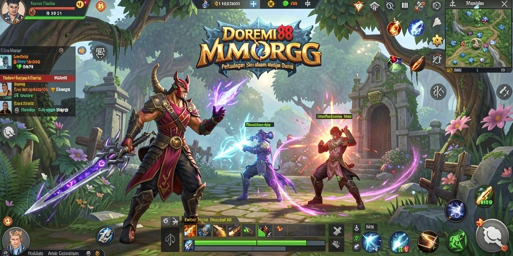 Gameplay petualangan seru DOREMI88 dengan komunitas aktif.