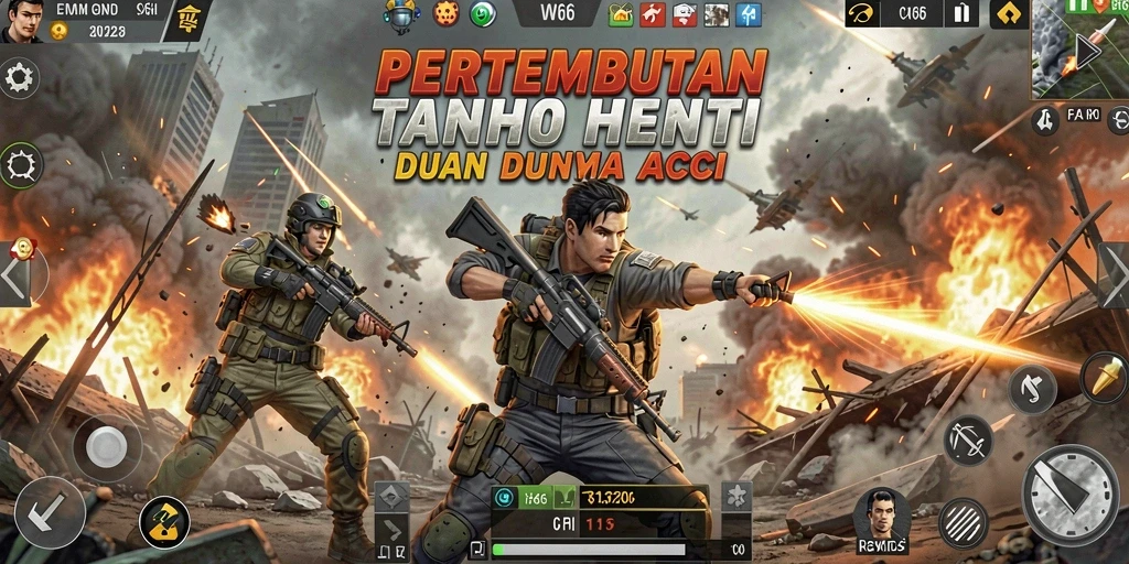 Gameplay Aksi Mendebarkan di FW66