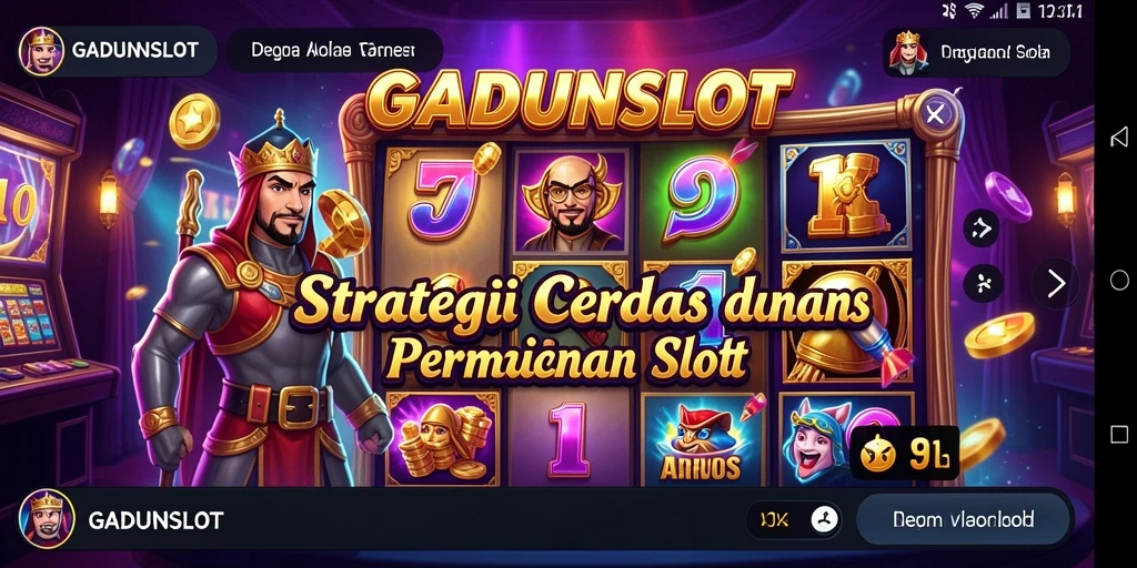 Tampilan gameplay GADUNSLOT yang menantang dan menarik.