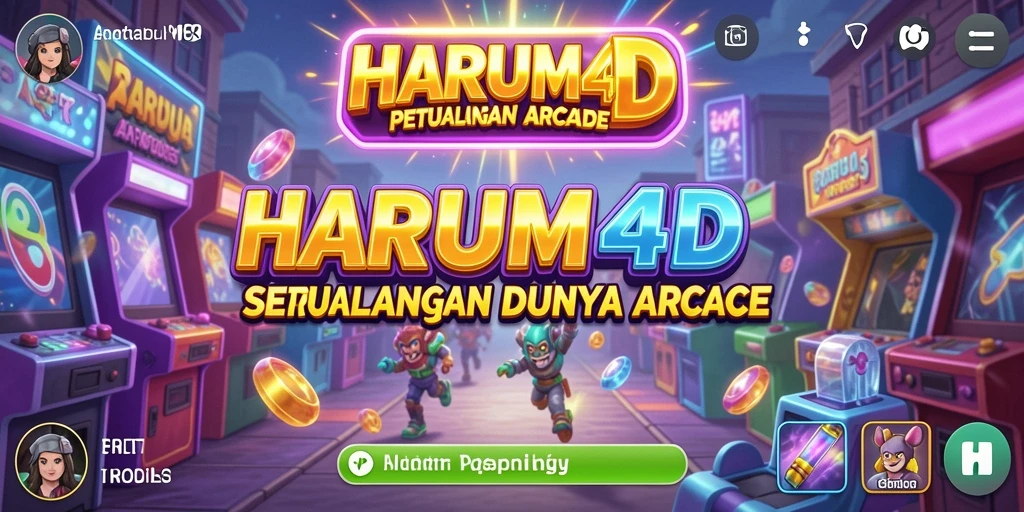 Gameplay seru HARUM4D dengan rintangan menantang dan karakter unik.