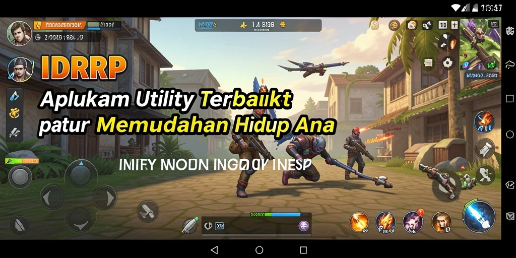Screenshot utama IDRRP menampilkan fitur-fitur Utility yang beragam dan memudahkan.