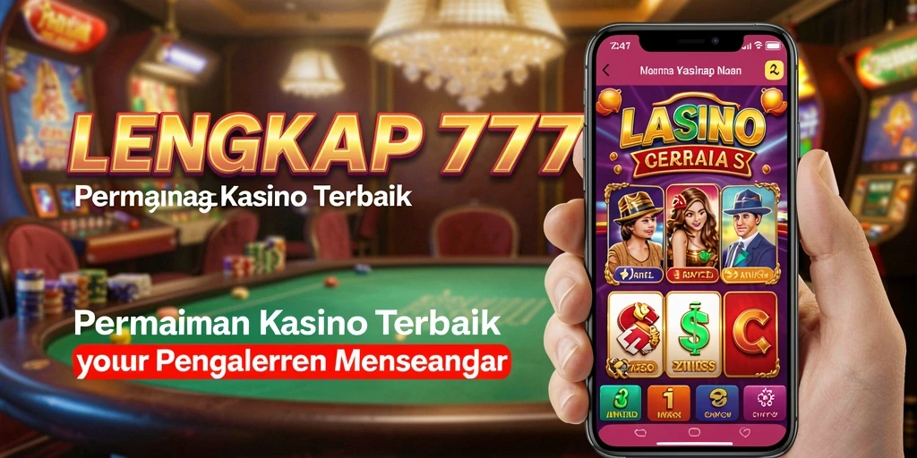 Tampilan menarik dari gameplay Kasino di LENGKAP777.