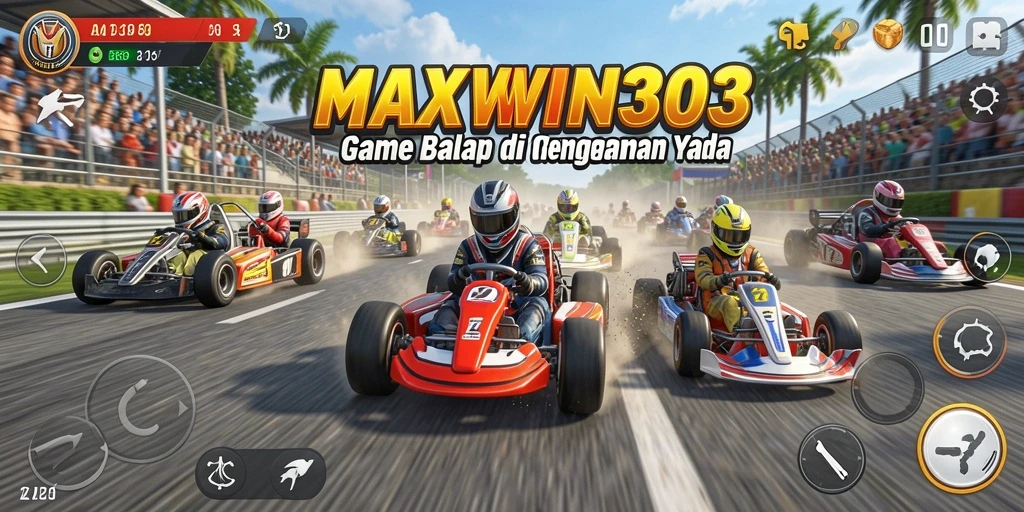 Tampilan gameplay seru dan menegangkan di MAXWIN303.