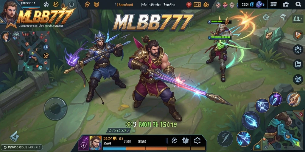 Tampilan gameplay menarik dari aplikasi Sportsbook MLBB777.