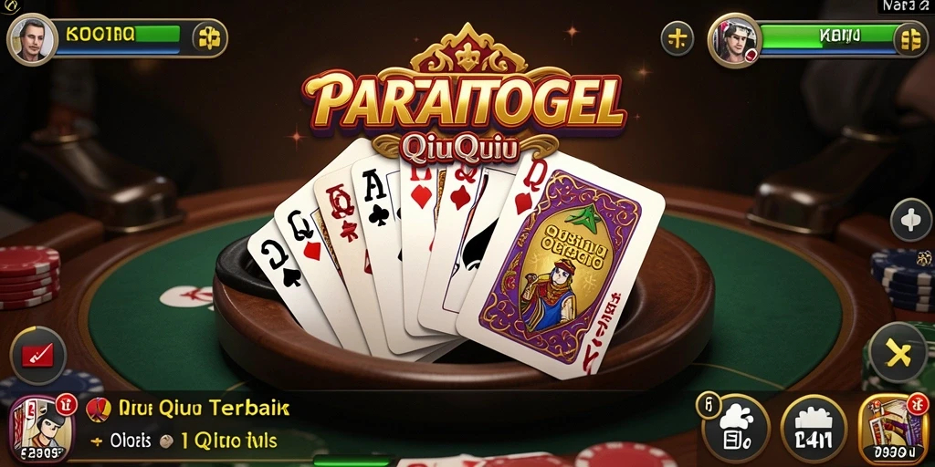 Screenshot gameplay QiuQiu PARTAITOGEL yang menarik dan seru.