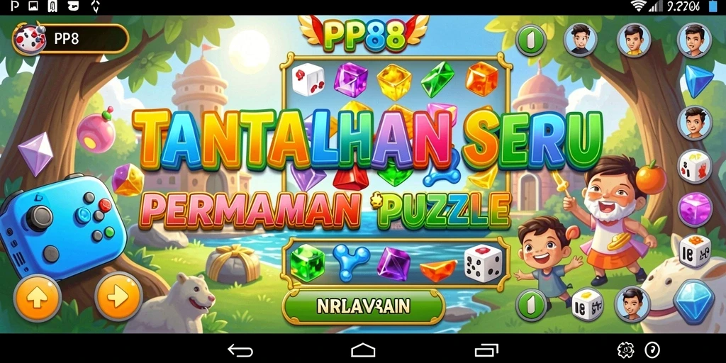 Tangkapan layar gameplay PP88 menampilkan tantangan Puzzle yang seru.