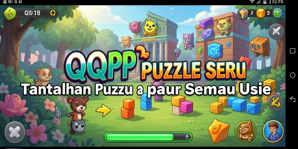 Gambaran gameplay QQRP yang menantang dan menyenangkan.