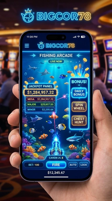 Screenshot berbagai kategori aplikasi yang tersedia di bigcor78.